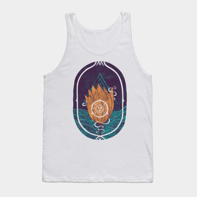 Pulsatilla Patens Tank Top by againstbound